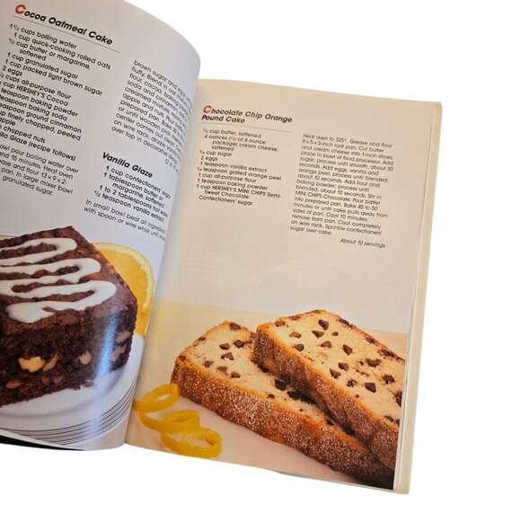 Vintage Hersheys Fabulous Desserts Cookbook 1990 Hardcover Recipe Book - Picture 11 of 16
